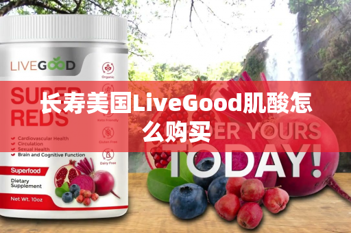 长寿美国LiveGood肌酸怎么购买